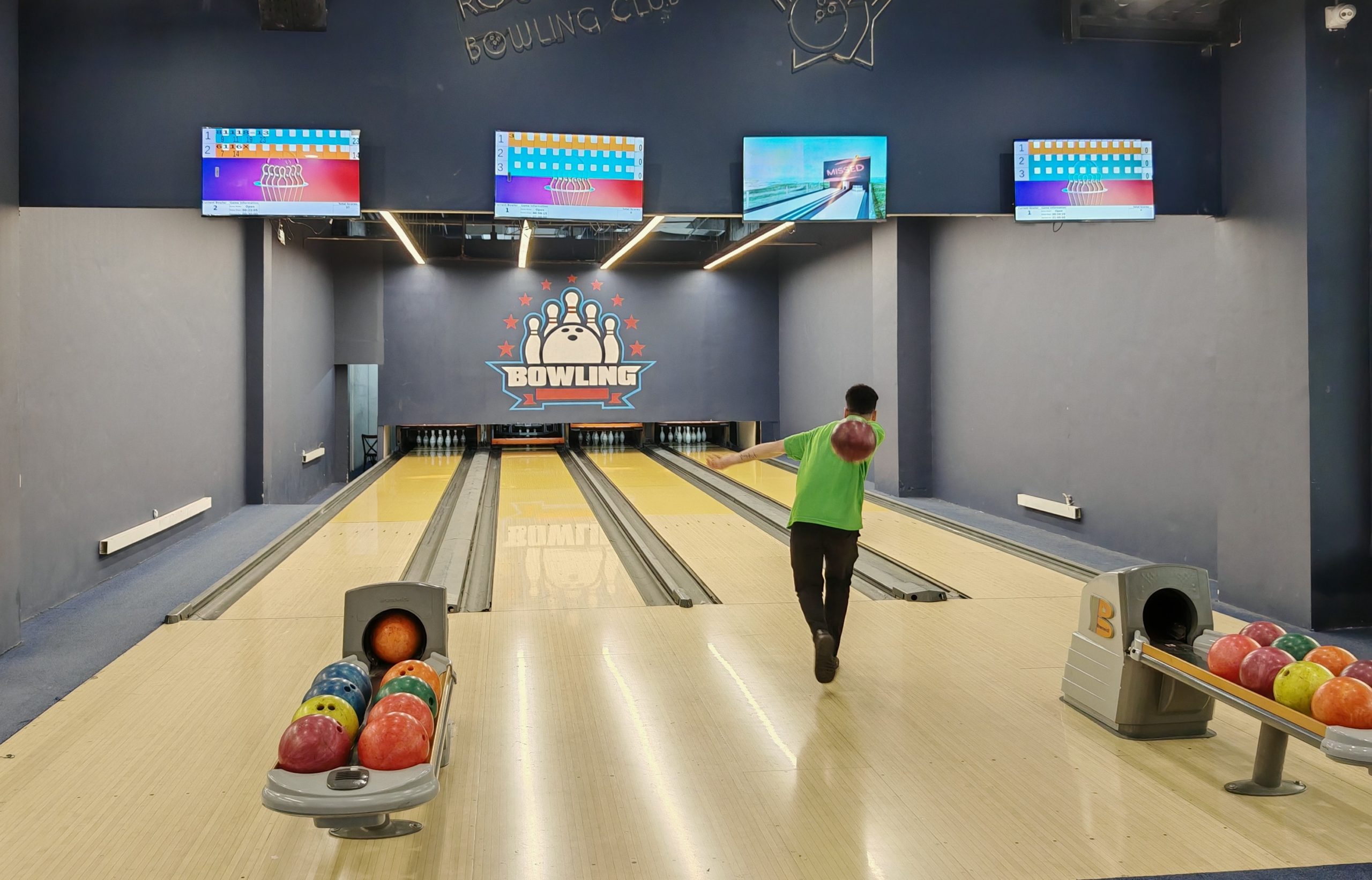 Installed Bowling Lanes